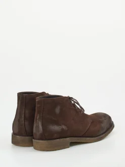 Konstantin Starke – Desert Boots aus Veloursleder Dunkelbraun