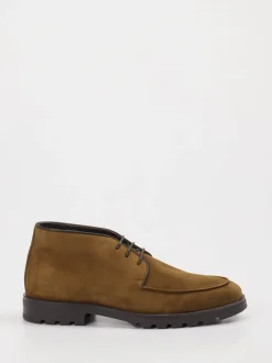 Konstantin Starke – Desert Boots aus Veloursleder braun