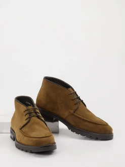 Konstantin Starke – Desert Boots aus Veloursleder braun