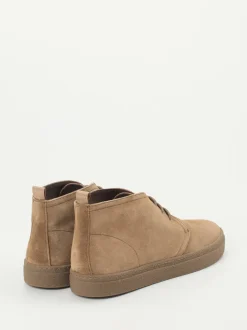 Konstantin Starke – Desert Boots aus Veloursleder Sandbraun
