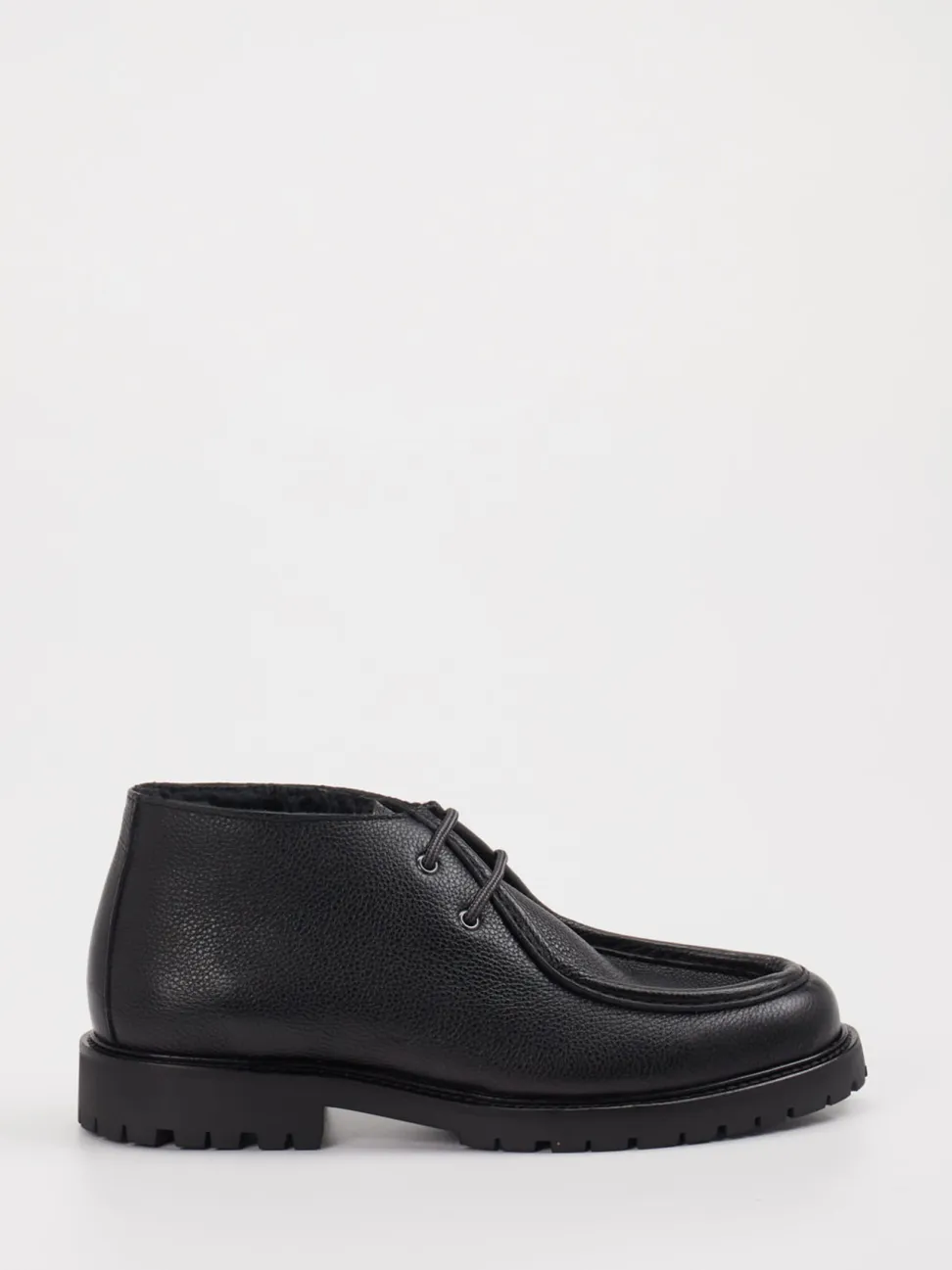 Konstantin Starke – Desert Boots aus Leder schwarz