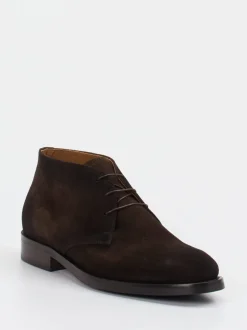 Konstantin Starke – Desert Boots aus Veloursleder Braun