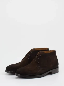 Konstantin Starke – Desert Boots aus Veloursleder Braun
