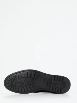 Konstantin Starke – Desert Boots aus Veloursleder schwarz