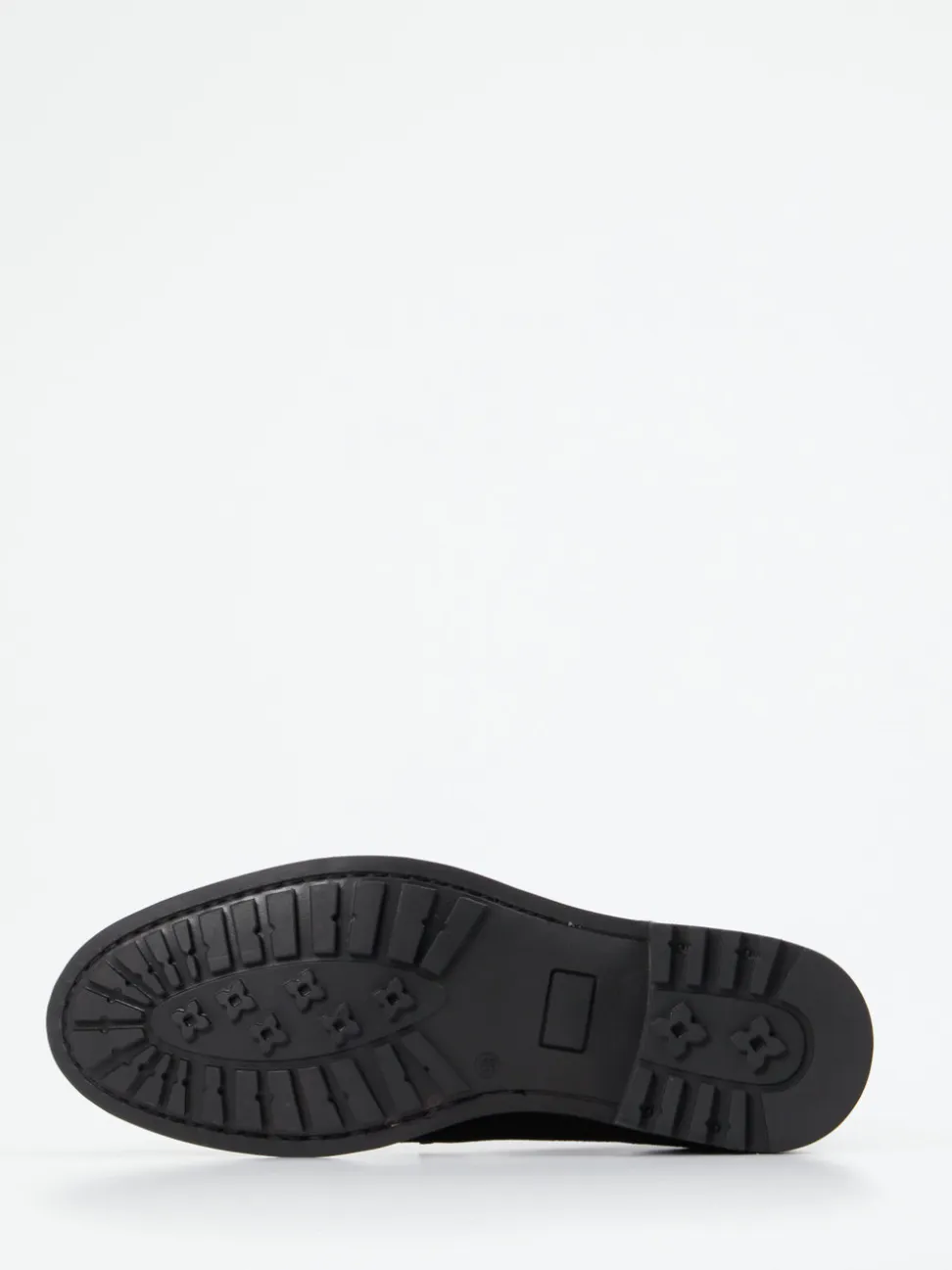 Konstantin Starke – Desert Boots aus Veloursleder schwarz