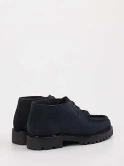 Konstantin Starke – Desert Boots aus Veloursleder blau