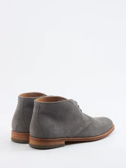 Konstantin Starke – Desert Boots aus Veloursleder grau