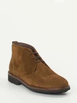 Konstantin Starke – Desert Boots aus Veloursleder braun