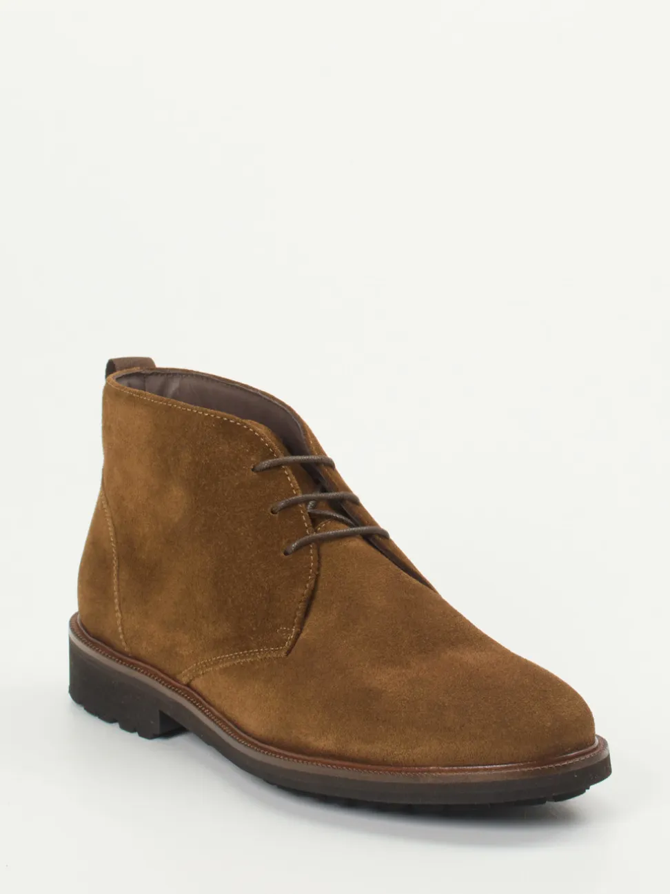 Konstantin Starke – Desert Boots aus Veloursleder braun