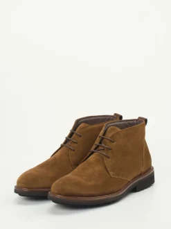 Konstantin Starke – Desert Boots aus Veloursleder braun