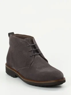 Konstantin Starke – Desert Boots aus Veloursleder grau