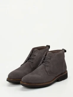 Konstantin Starke – Desert Boots aus Veloursleder grau