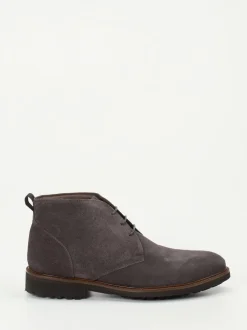 Konstantin Starke – Desert Boots aus Veloursleder grau