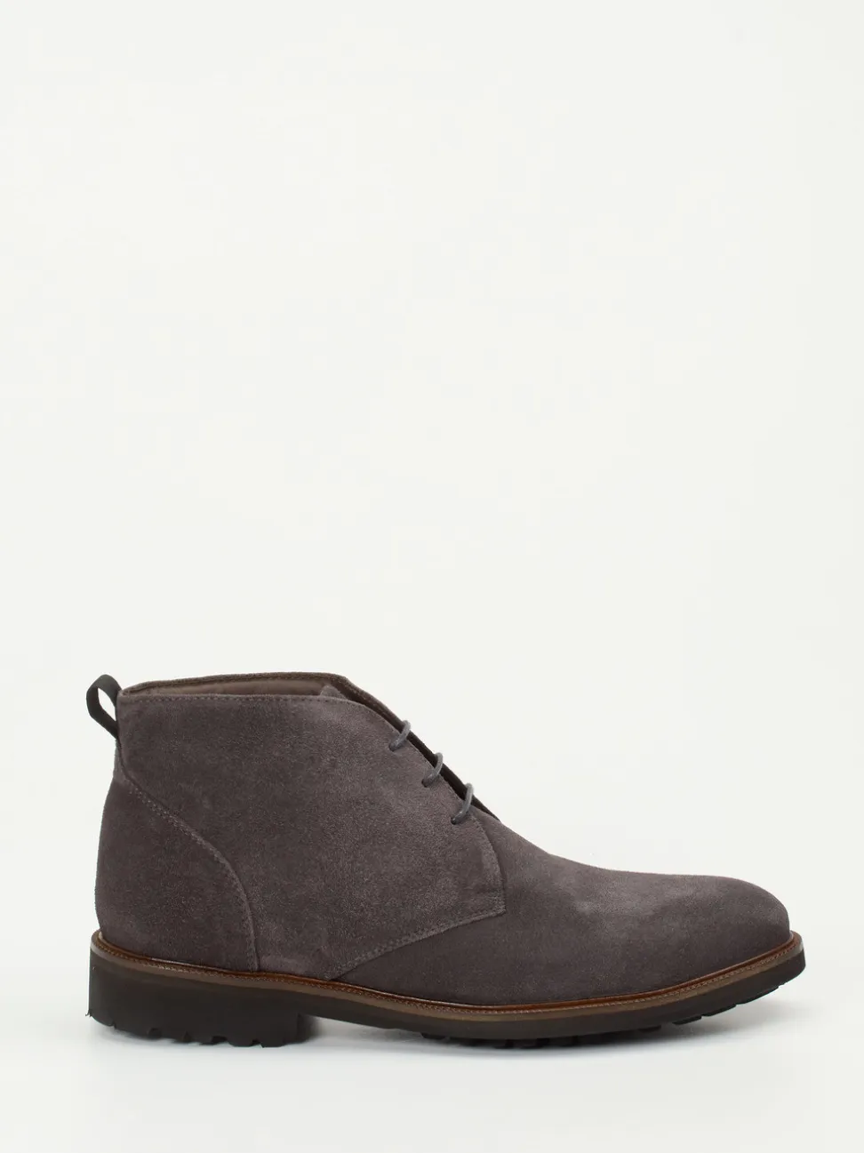 Konstantin Starke – Desert Boots aus Veloursleder grau