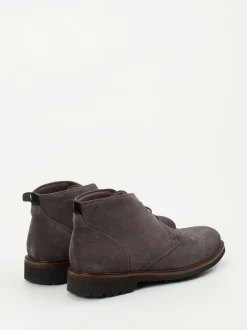 Konstantin Starke – Desert Boots aus Veloursleder grau