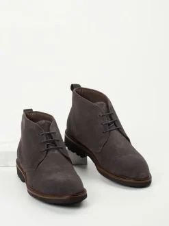 Konstantin Starke – Desert Boots aus Veloursleder grau