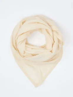Konstantin Starke – Dreieckstuch aus Cashmere cremefarben