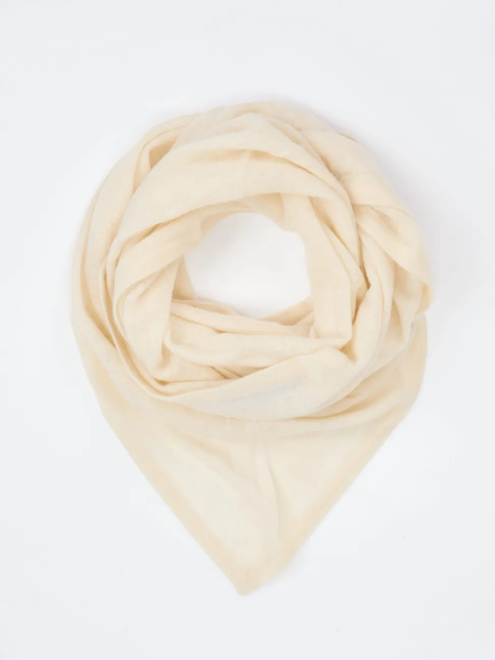 Konstantin Starke – Dreieckstuch aus Cashmere cremefarben
