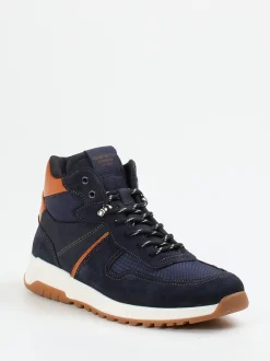 Konstantin Starke – High-Top Sneaker aus Veloursleder