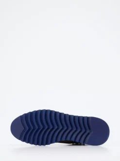 Konstantin Starke – High-Top Sneaker aus Leder Blau