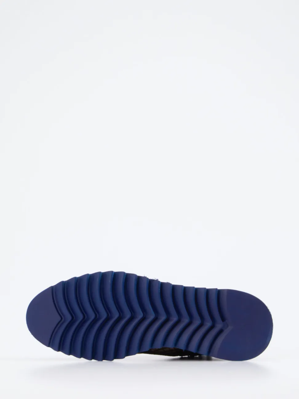 Konstantin Starke – High-Top Sneaker aus Leder Blau