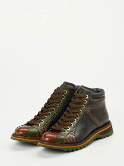 Konstantin Starke – High-Top-Sneaker aus geprägtem Leder