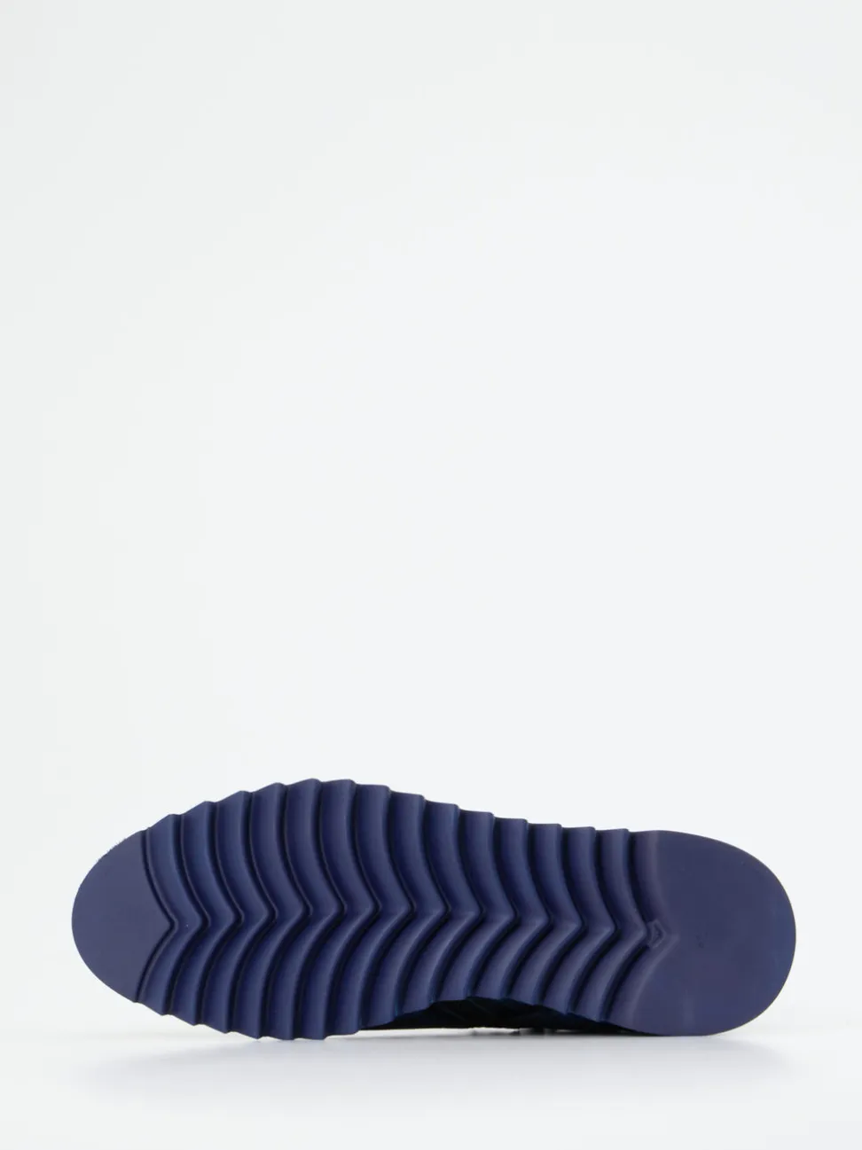 Konstantin Starke – High-Top Sneaker aus geprägtem Leder Blau