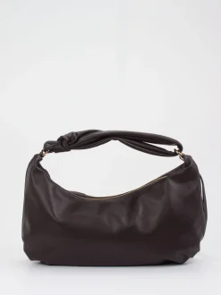 Konstantin Starke – Hobo Bag aus Lammleder Dunkelbraun