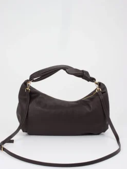Konstantin Starke – Hobo Bag aus Lammleder Dunkelbraun