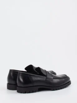 Konstantin Starke – Loafer aus Kalbleder schwarz