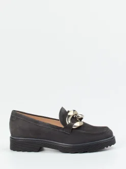 Konstantin Starke – Loafer aus Veloursleder Anthrazit
