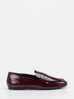 Konstantin Starke – Loafer aus Hochglanzleder Bordeaux