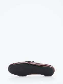 Konstantin Starke – Loafer aus Hochglanzleder Bordeaux
