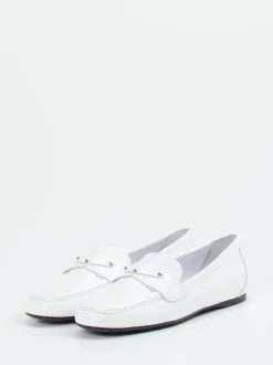 Konstantin Starke – Loafer aus Lackleder Weiß