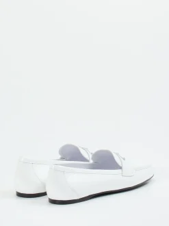 Konstantin Starke – Loafer aus Lackleder Weiß