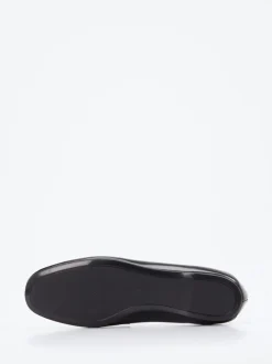 Konstantin Starke – Loafer aus Hochglanzleder schwarz