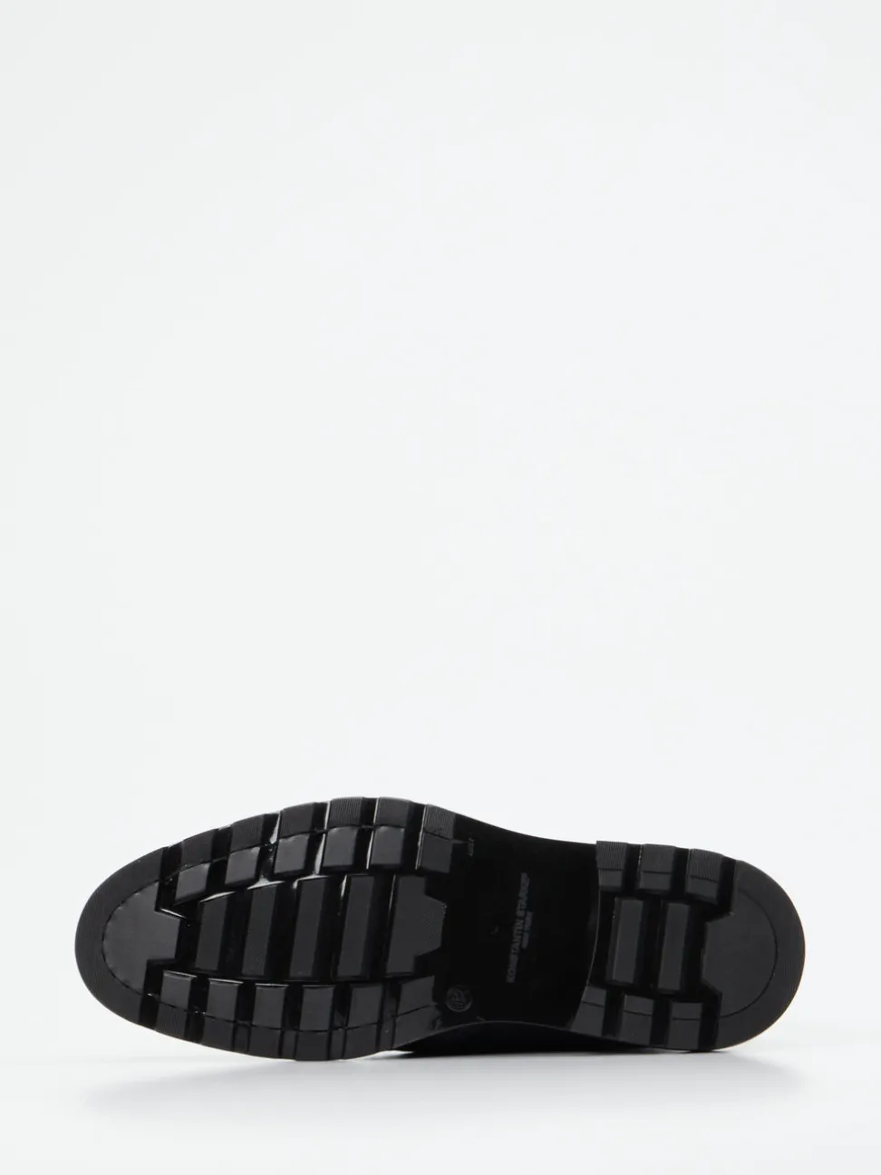 Konstantin Starke – Loafer aus Veloursleder Dunkelblau