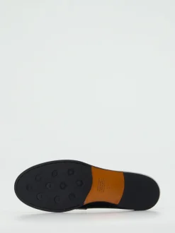 Konstantin Starke – Loafer aus Hochglanzleder in Blau