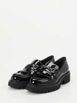 Konstantin Starke – Loafer aus Kalbleder Schwarz Glanz