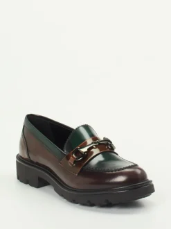 Konstantin Starke – Loafer aus Hochglanzleder Bicolor