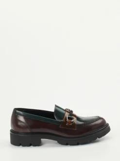 Konstantin Starke – Loafer aus Hochglanzleder Bicolor
