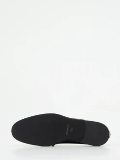 Konstantin Starke – Loafer aus Veloursleder Schwarz