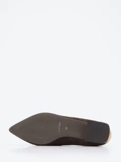 Konstantin Starke – Loafer aus Velours- und Metallic-Leder