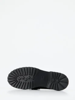 Konstantin Starke – Loafer aus Hochglanzleder schwarz
