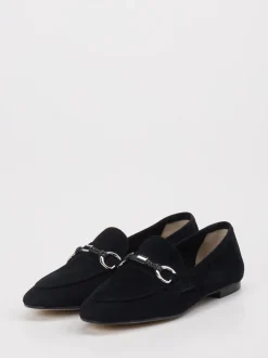 Konstantin Starke – Loafer aus Veloursleder Schwarz
