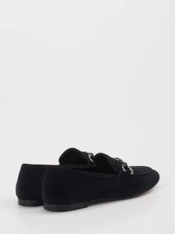 Konstantin Starke – Loafer aus Veloursleder Schwarz