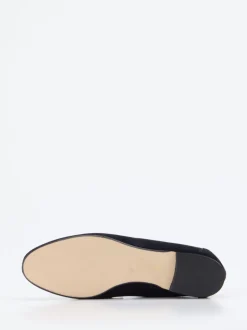 Konstantin Starke – Loafer aus Veloursleder Schwarz