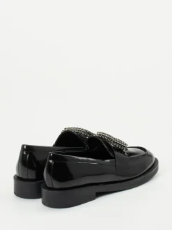 Konstantin Starke – Loafer aus Lackleder Schwarz