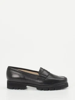 Konstantin Starke – Loafer aus Lammleder Schwarz