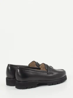 Konstantin Starke – Loafer aus Lammleder Schwarz